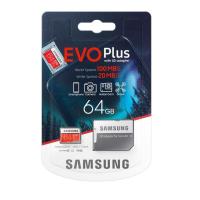 SAMSUNG 64GB MICROSD EVO PLUS 100/60MB MB-MC64HA/TR HAFIZA KARTI+ADAPTÖR - 1